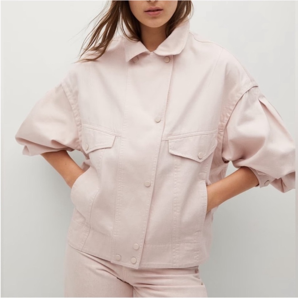 🆕WOT Mango Jacket in Soft Pink